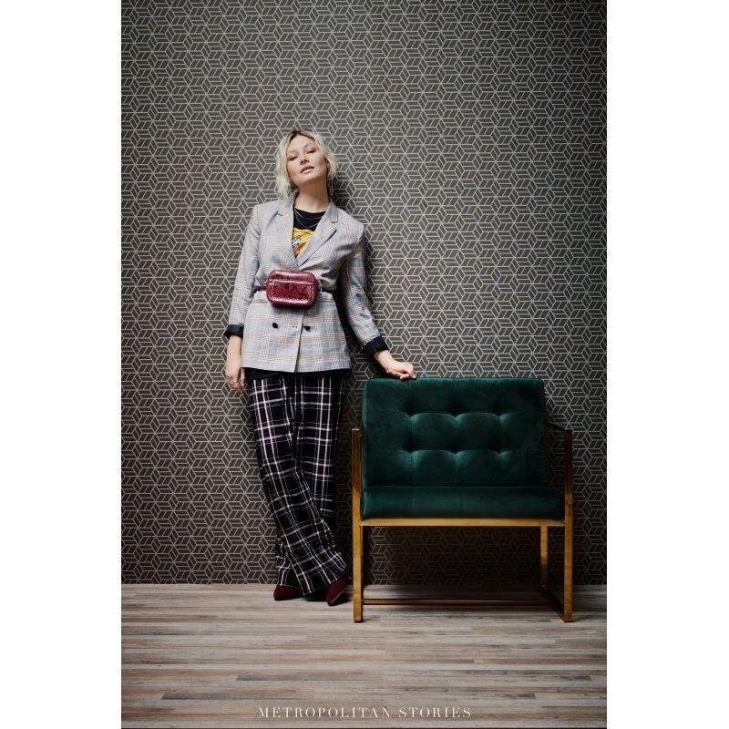 Tapete Braun, Grau, Silber livingwalls Vliestapete (1021344)