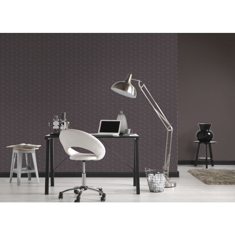 Tapete Braun, Grau, Silber livingwalls Vliestapete (1021344)