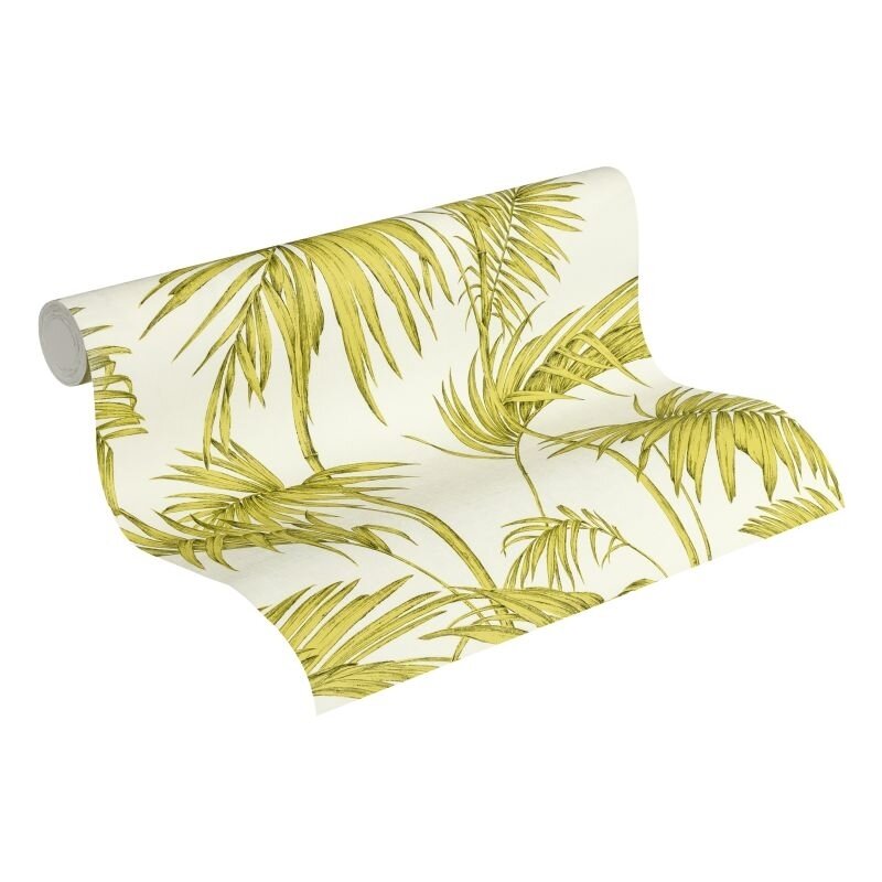 Tapete Grün, Weiß livingwalls Vliestapete (1028709)