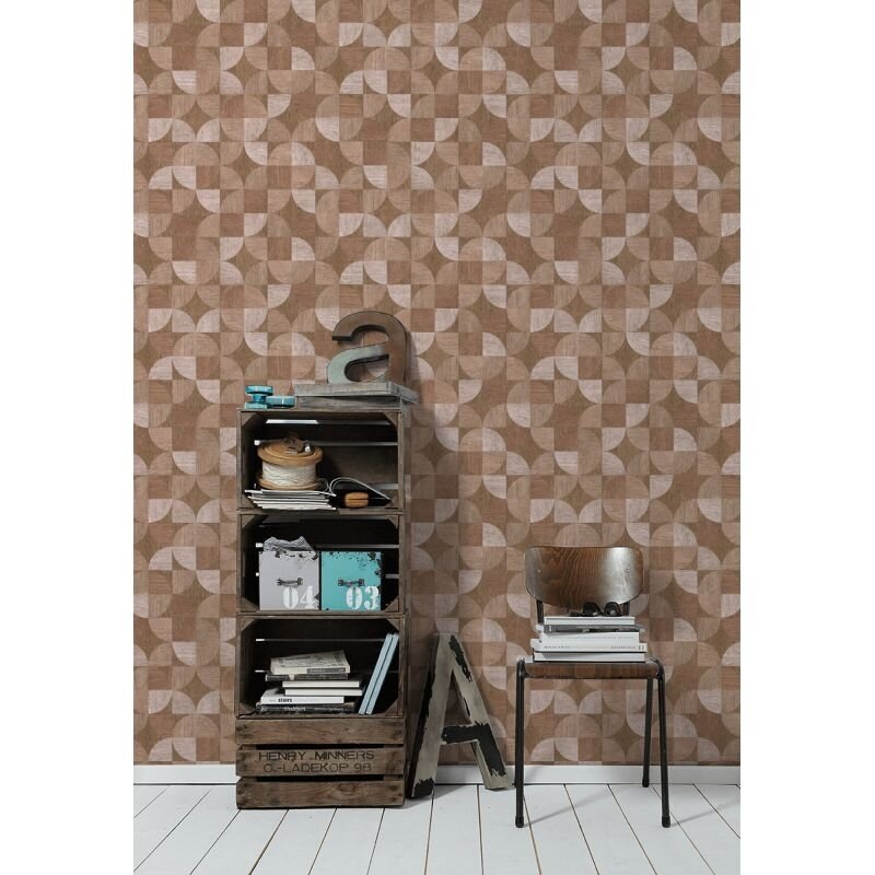 Tapete Grau, Silber, Weiß livingwalls Vliestapete (1028708)