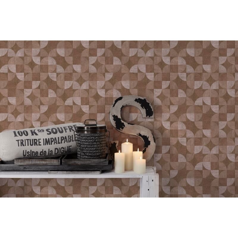 Tapete Grau, Silber, Weiß livingwalls Vliestapete (1028708)