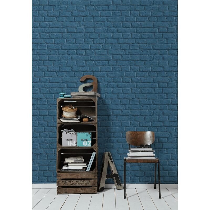 Tapete Blau livingwalls Vliestapete (1028699)