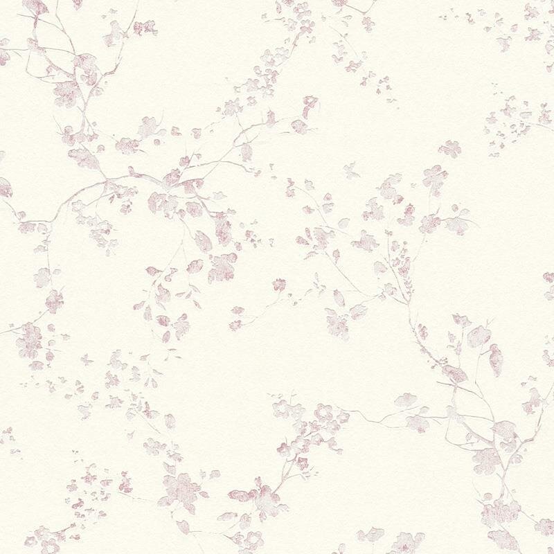 Tapete Rosa, Rose, Weiß livingwalls Vliestapete (1028669)