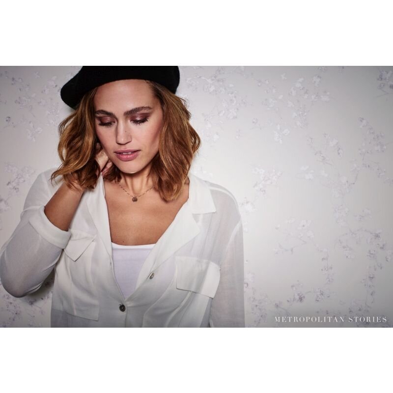 Tapete Rosa, Rose, Weiß livingwalls Vliestapete (1028669)