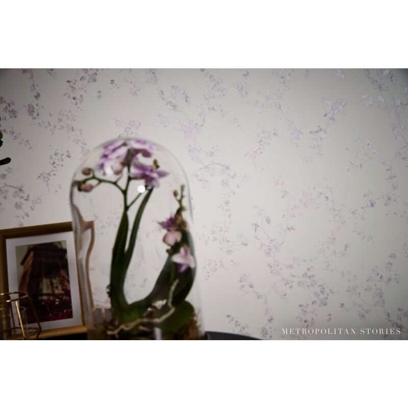 Tapete Rosa, Rose, Weiß livingwalls Vliestapete (1028669)