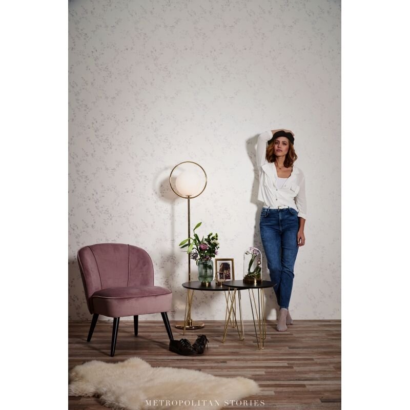 Tapete Rosa, Rose, Weiß livingwalls Vliestapete (1028669)