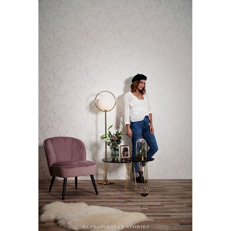 Tapete Rosa, Rose, Weiß livingwalls Vliestapete (1028669)