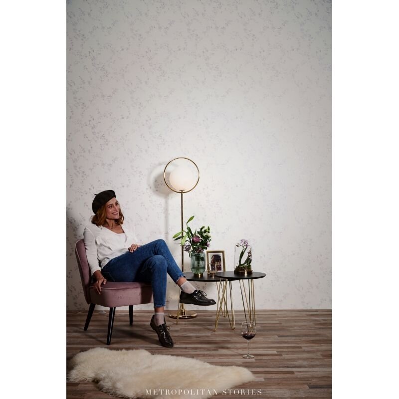 Tapete Rosa, Rose, Weiß livingwalls Vliestapete (1028669)