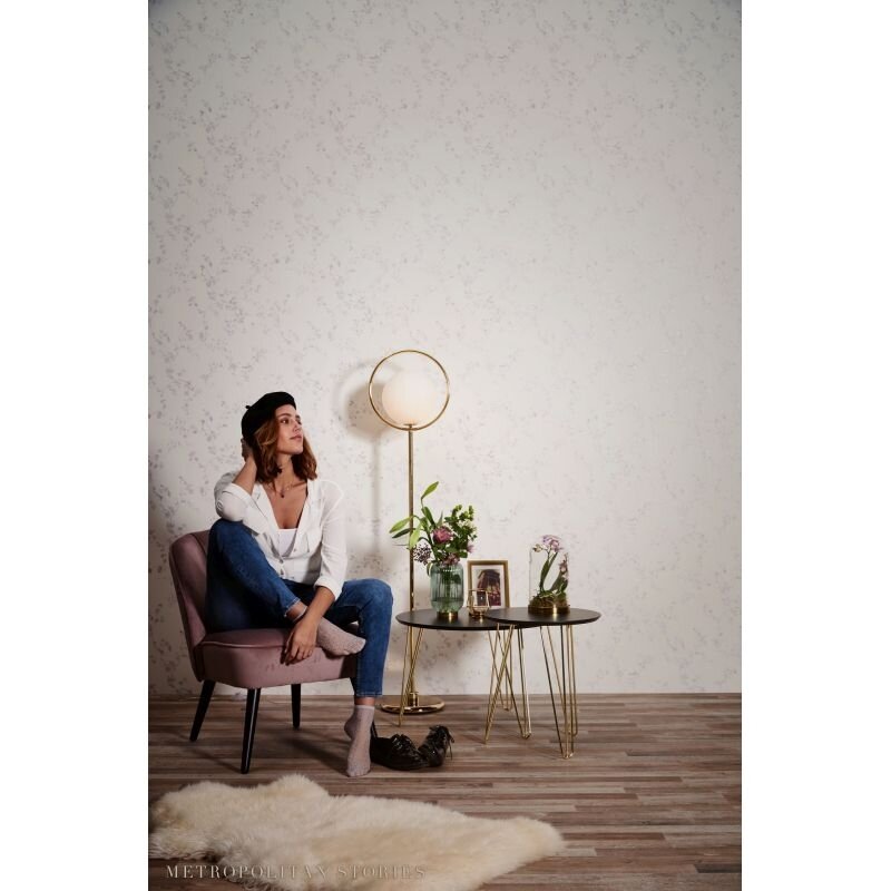 Tapete Rosa, Rose, Weiß livingwalls Vliestapete (1028669)