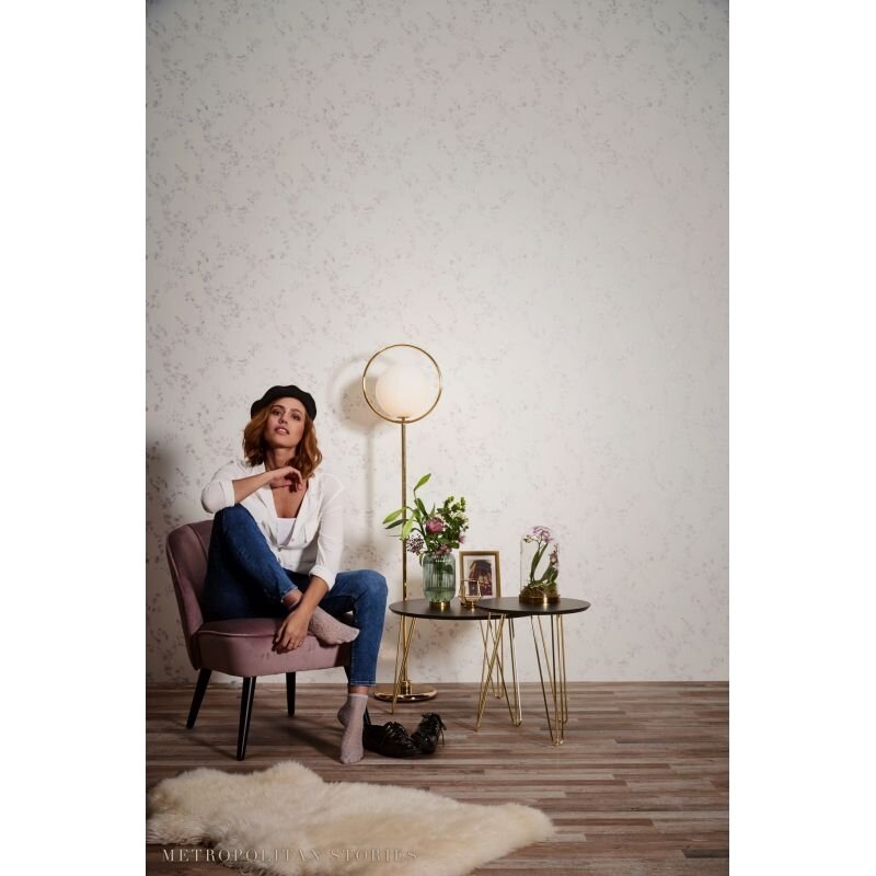 Tapete Rosa, Rose, Weiß livingwalls Vliestapete (1028669)