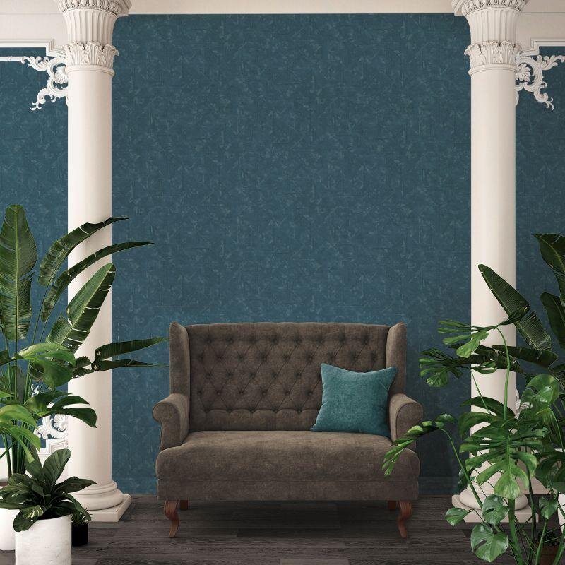 Tapete Türkis Architects Paper Vliestapete (1021362)