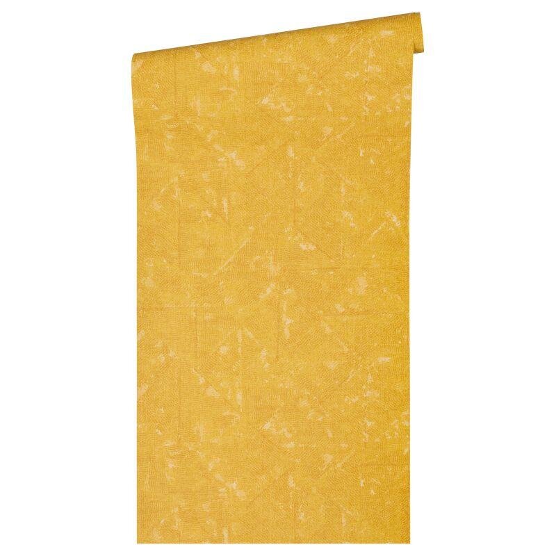 Tapete Gelb, Vanille Architects Paper Vliestapete (1028790)