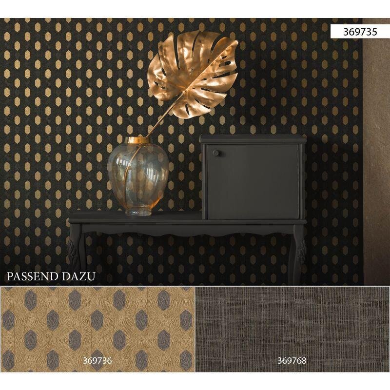 Tapete Braun, Gold, Kupfer Architects Paper Vliestapete (1028786)