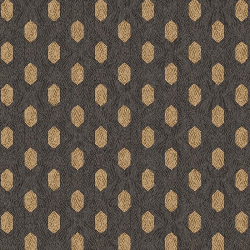 Tapete Beige, Creme, Schwarz, Anthrazit Architects Paper Vliestapete (1021360)