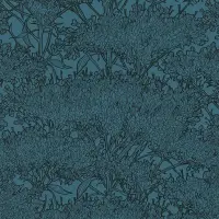 Tapete Blau, Schwarz, Anthrazit Architects Paper...