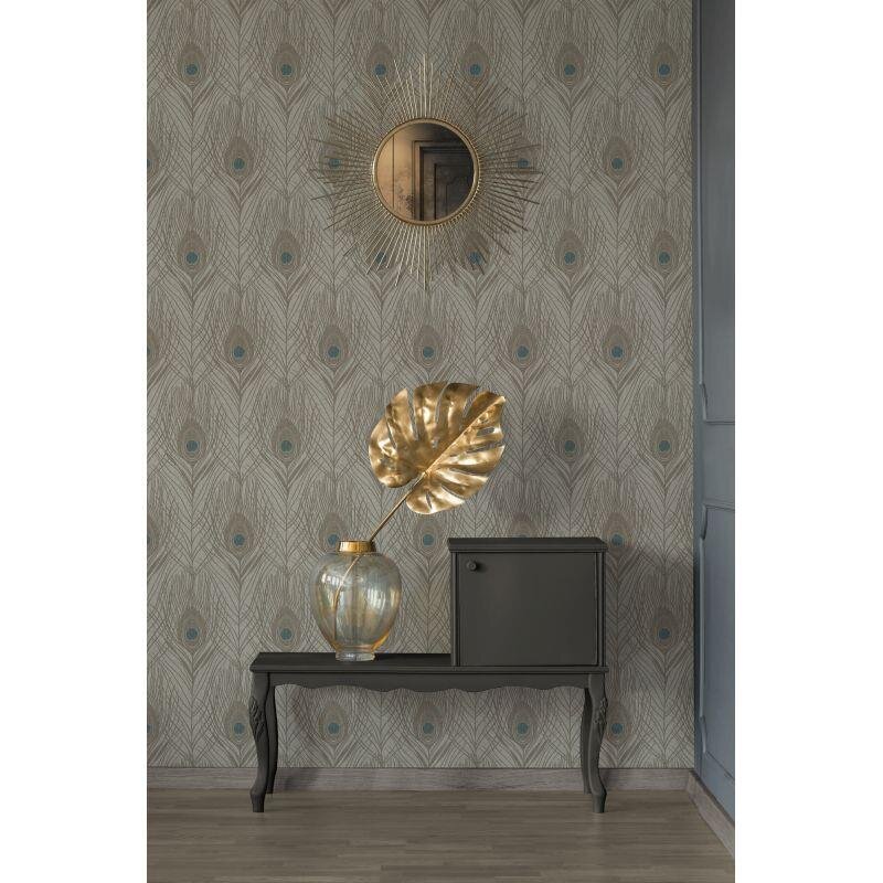 Tapete Grau, Silber Architects Paper Vliestapete (1021357)