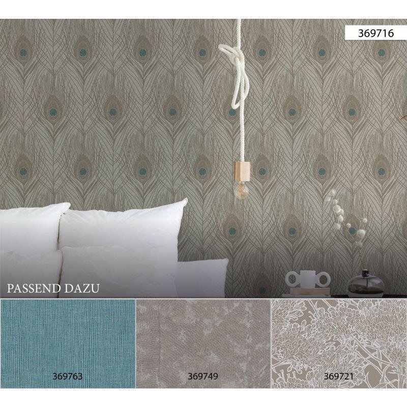 Tapete Grau, Silber Architects Paper Vliestapete (1021357)