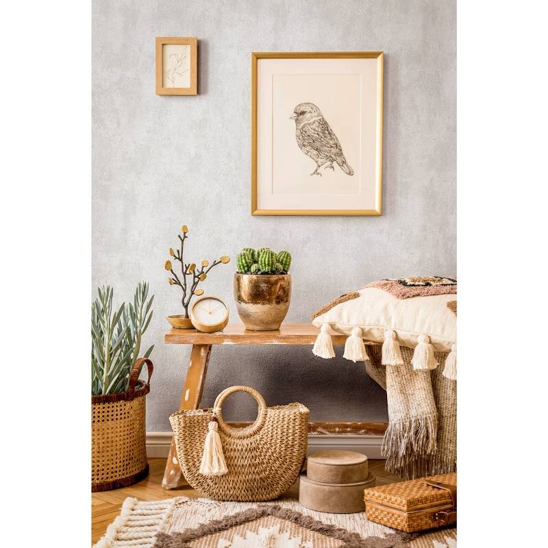 Tapete Beige, Creme, Grau Novamur Vliestapete (1031202)