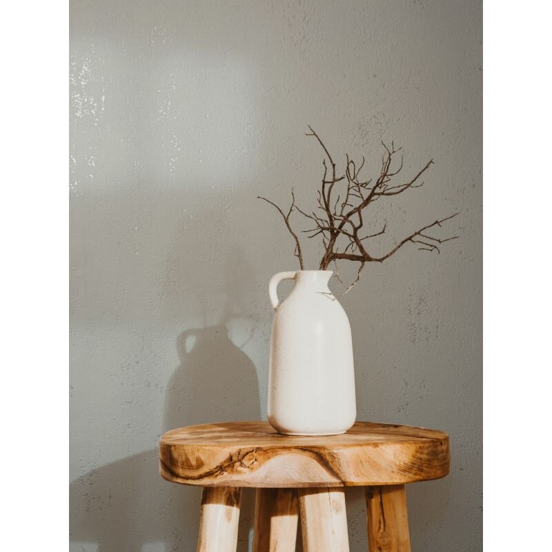 Tapete Weiß Novamur Vliestapete (1031201)