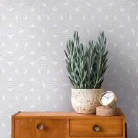 Tapete Grau, Silber, Wei&szlig; Architects Paper...