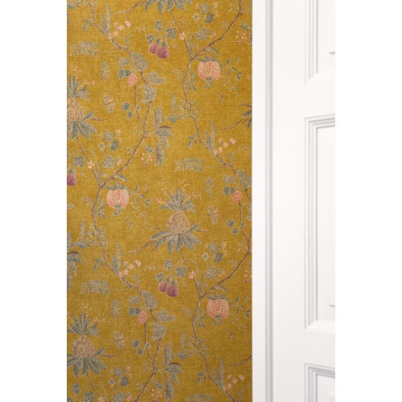 Tapete Gelb, Vanille, Grün livingwalls Vliestapete (1028498)