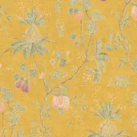 Tapete Gelb, Vanille, Gr&uuml;n livingwalls Vliestapete...