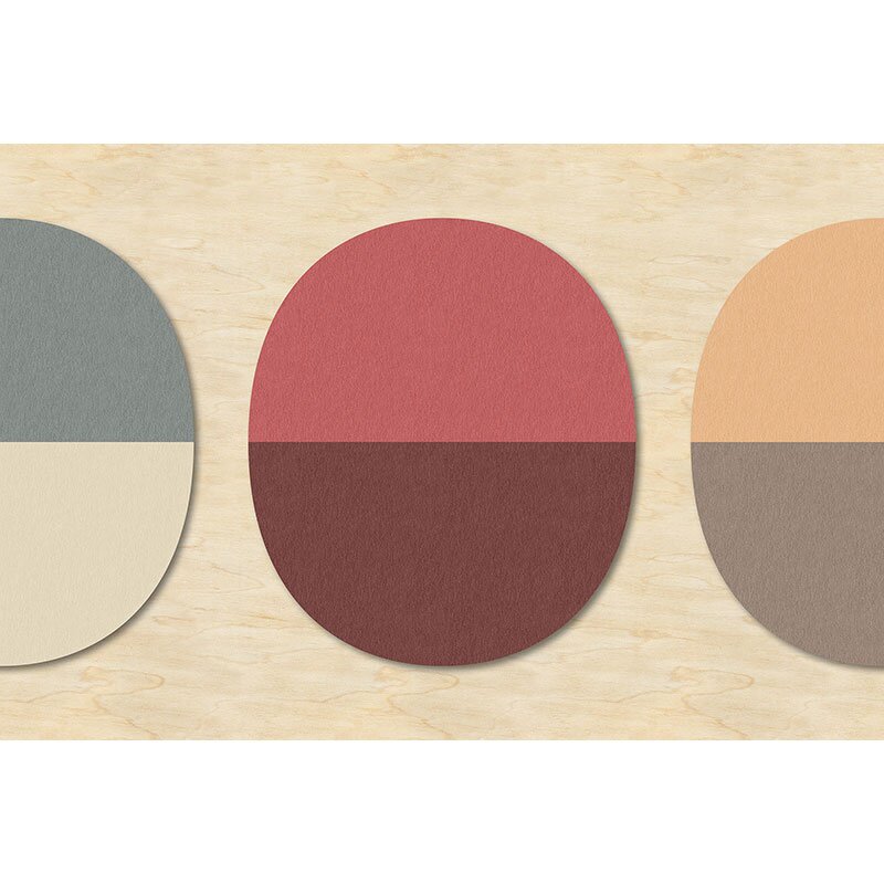 Digitaldruck-Tapete Split ovals 3 livingwalls (1026024)