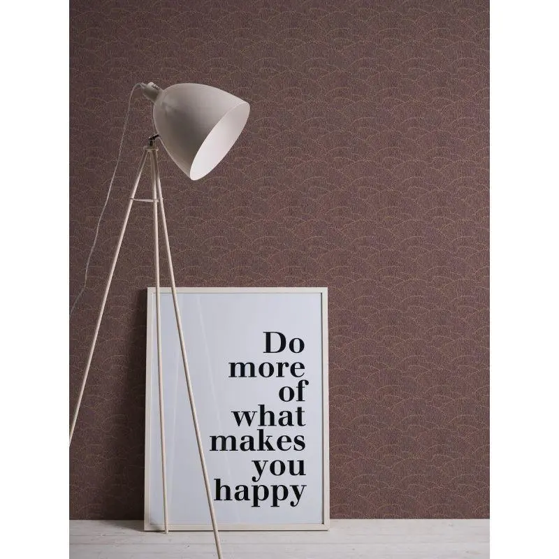 Tapete Lila, Gold, Kupfer Architects Paper Vliestapete (1043607)