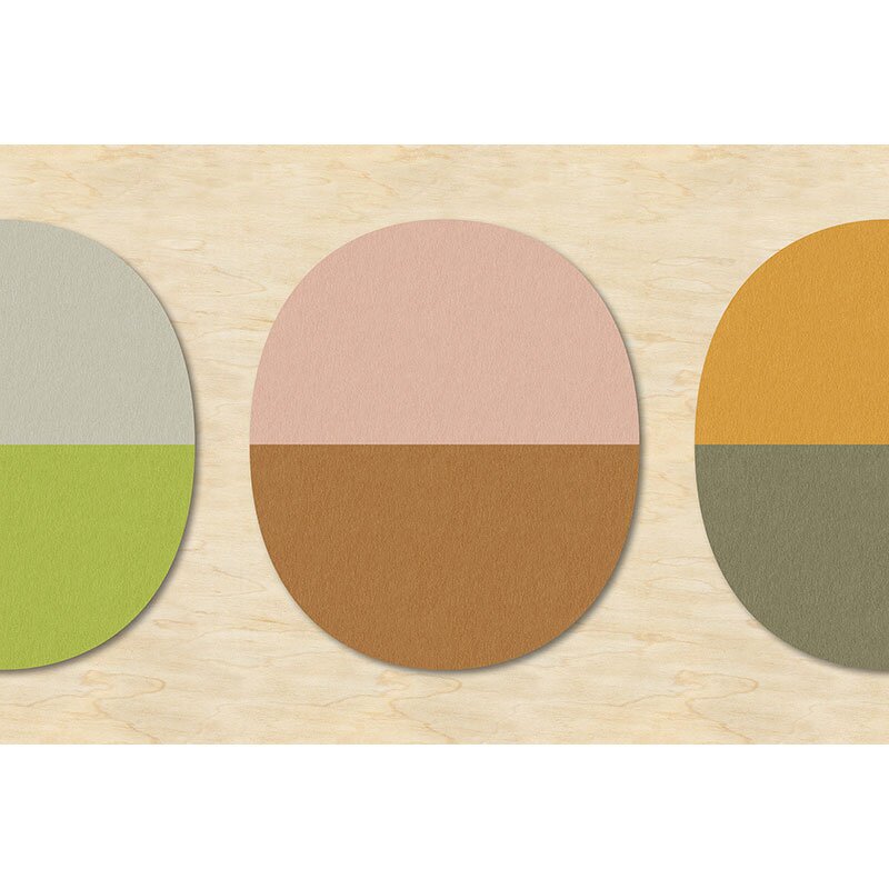 Digitaldruck-Tapete Split ovals 1 livingwalls (1026022)