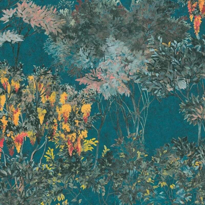 Tapete Blau, Grün, Petrol Architects Paper Vliestapete (1043604)