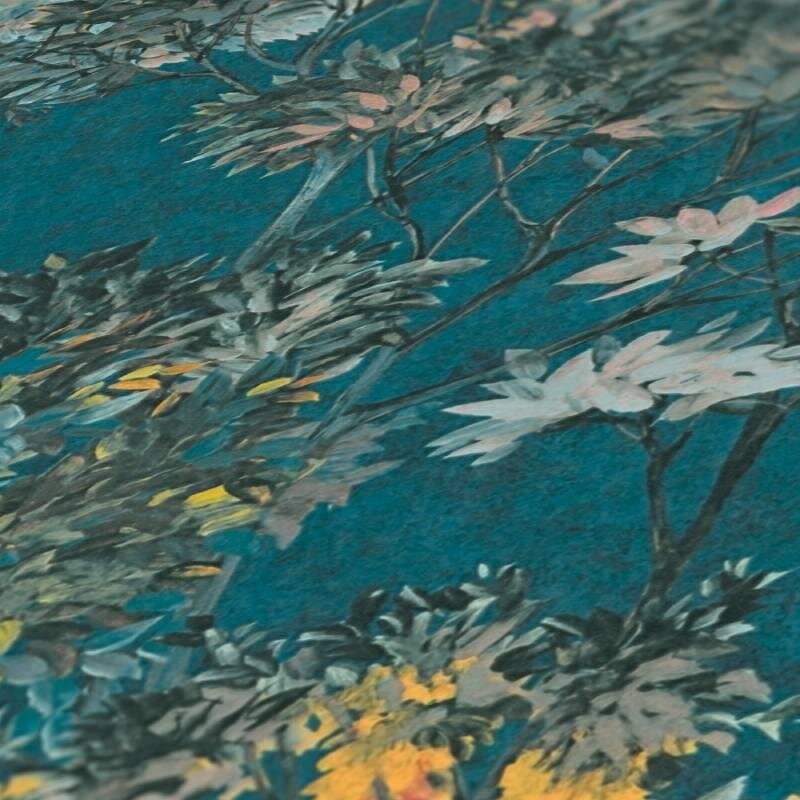 Tapete Blau, Grün, Petrol Architects Paper Vliestapete (1043604)