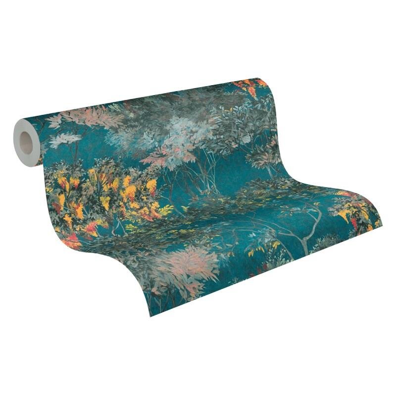 Tapete Blau, Grün, Petrol Architects Paper Vliestapete (1043604)