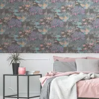 Tapete Schwarz, Blau, Lila Architects Paper Vliestapete...