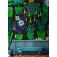 Digitaldruck-Tapete Cactus garden 2 livingwalls (1025954)