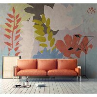 Digitaldruck-Tapete Floral collage 3 livingwalls (1016549)