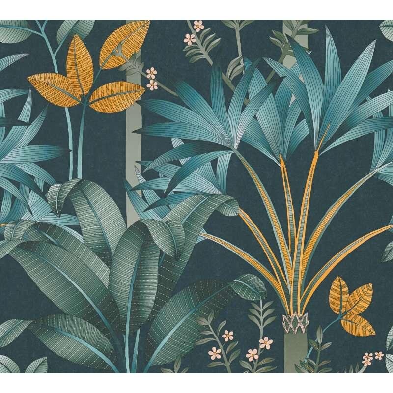 Tapete Blau, Grün, Petrol Architects Paper Vliestapete (1043598)