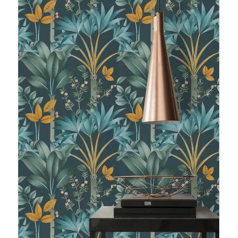 Tapete Blau, Grün, Petrol Architects Paper Vliestapete (1043598)