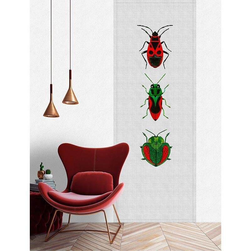 Digitaldruck-Tapete Buzz panels 3 livingwalls (1025937)