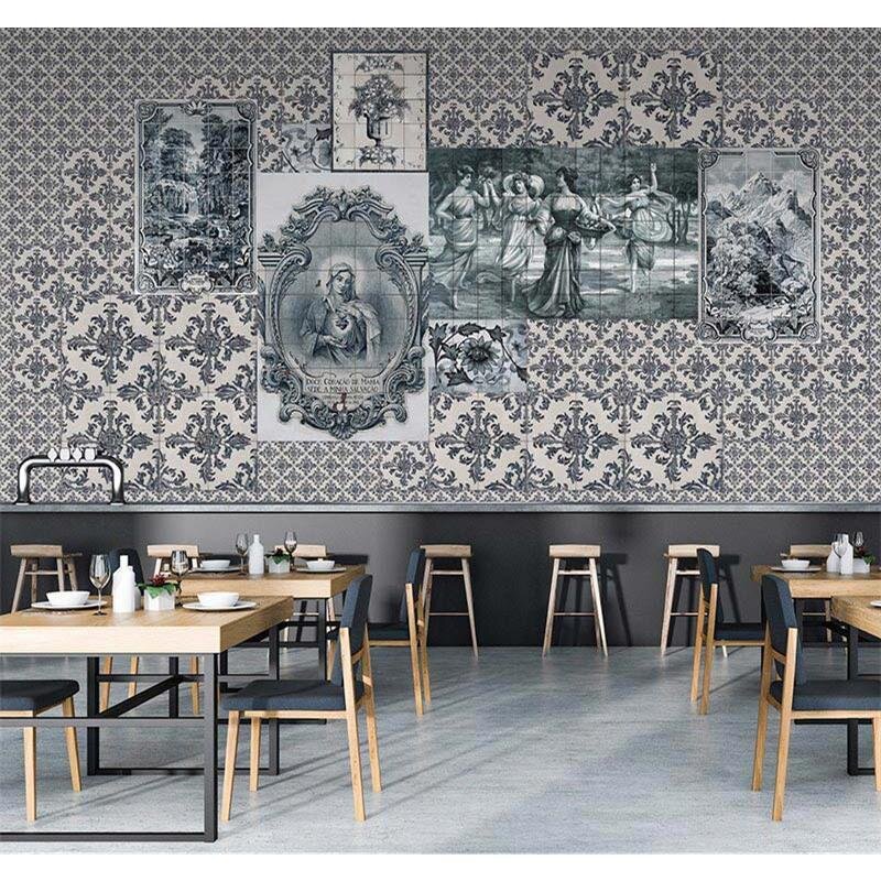Digitaldruck-Tapete Azulejos 3 livingwalls (1025934)