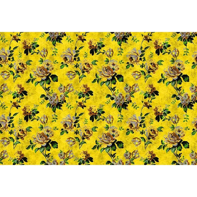 Digitaldruck-Tapete Wild roses 5 livingwalls (1016541)