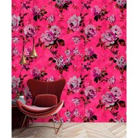 Digitaldruck-Tapete Wild roses 3 livingwalls (1025914)