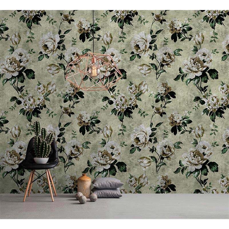 Digitaldruck-Tapete Wild roses 1 livingwalls (1025913)