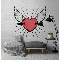 Digitaldruck-Tapete Tattoo you 1 livingwalls (1025911)