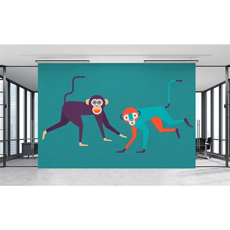 Digitaldruck-Tapete Monkey business 1 livingwalls (1025899)