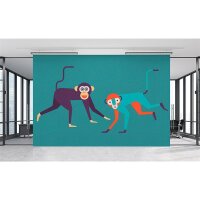 Digitaldruck-Tapete Monkey business 1 livingwalls (1025899)