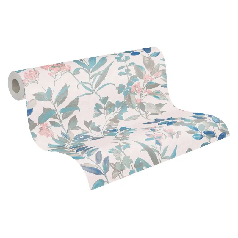 Tapete Weiß, Türkis Architects Paper Vliestapete (1043591)