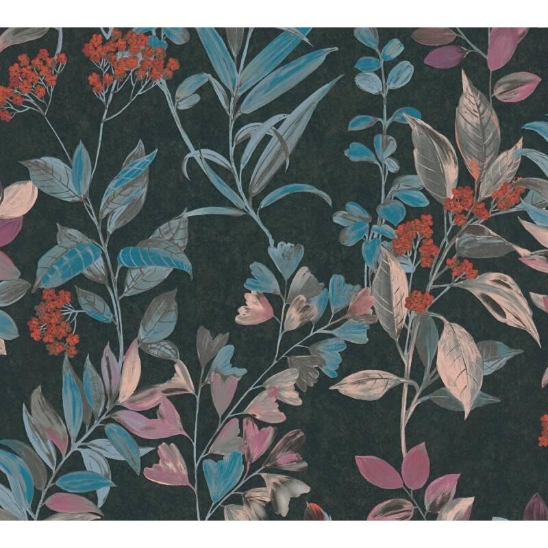 Tapete Schwarz, Blau, Lila Architects Paper Vliestapete (1043590)