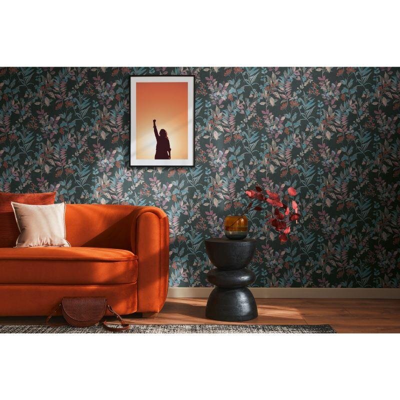 Tapete Schwarz, Blau, Lila Architects Paper Vliestapete (1043590)