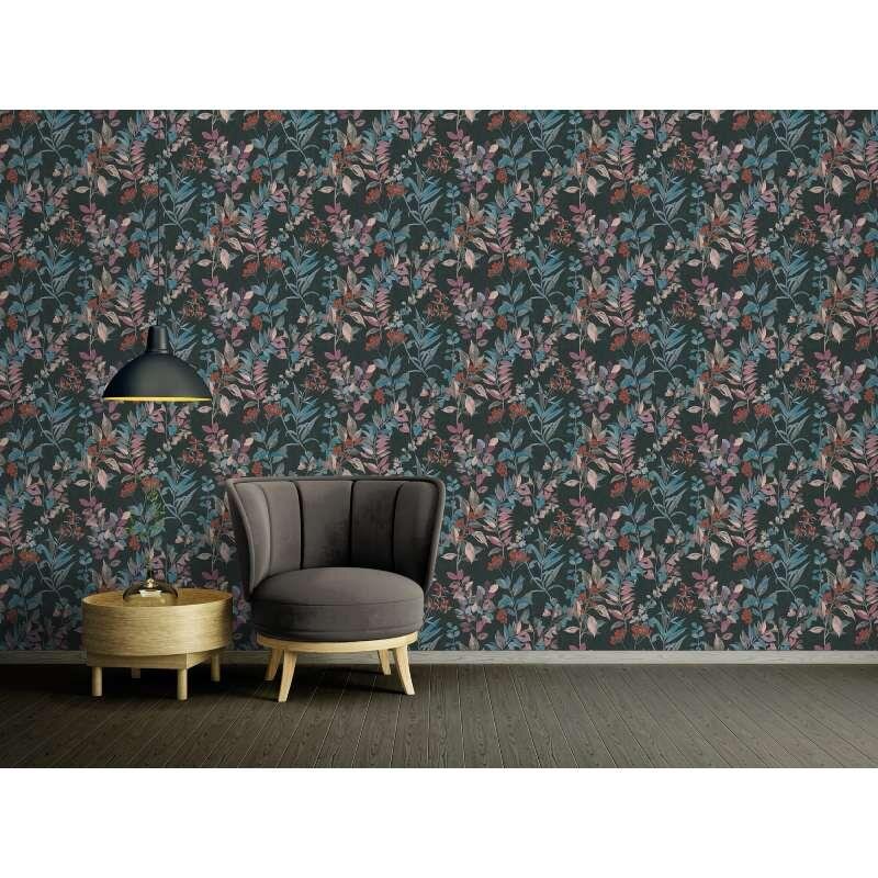 Tapete Schwarz, Blau, Lila Architects Paper Vliestapete (1043590)