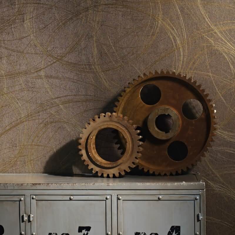 Tapete Braun Luigi Colani Vliestapete (1030281)